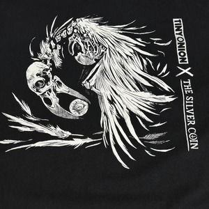 Tiny Onion Silver Coin T Shirt Mens Size 3XL Black Graphic Print